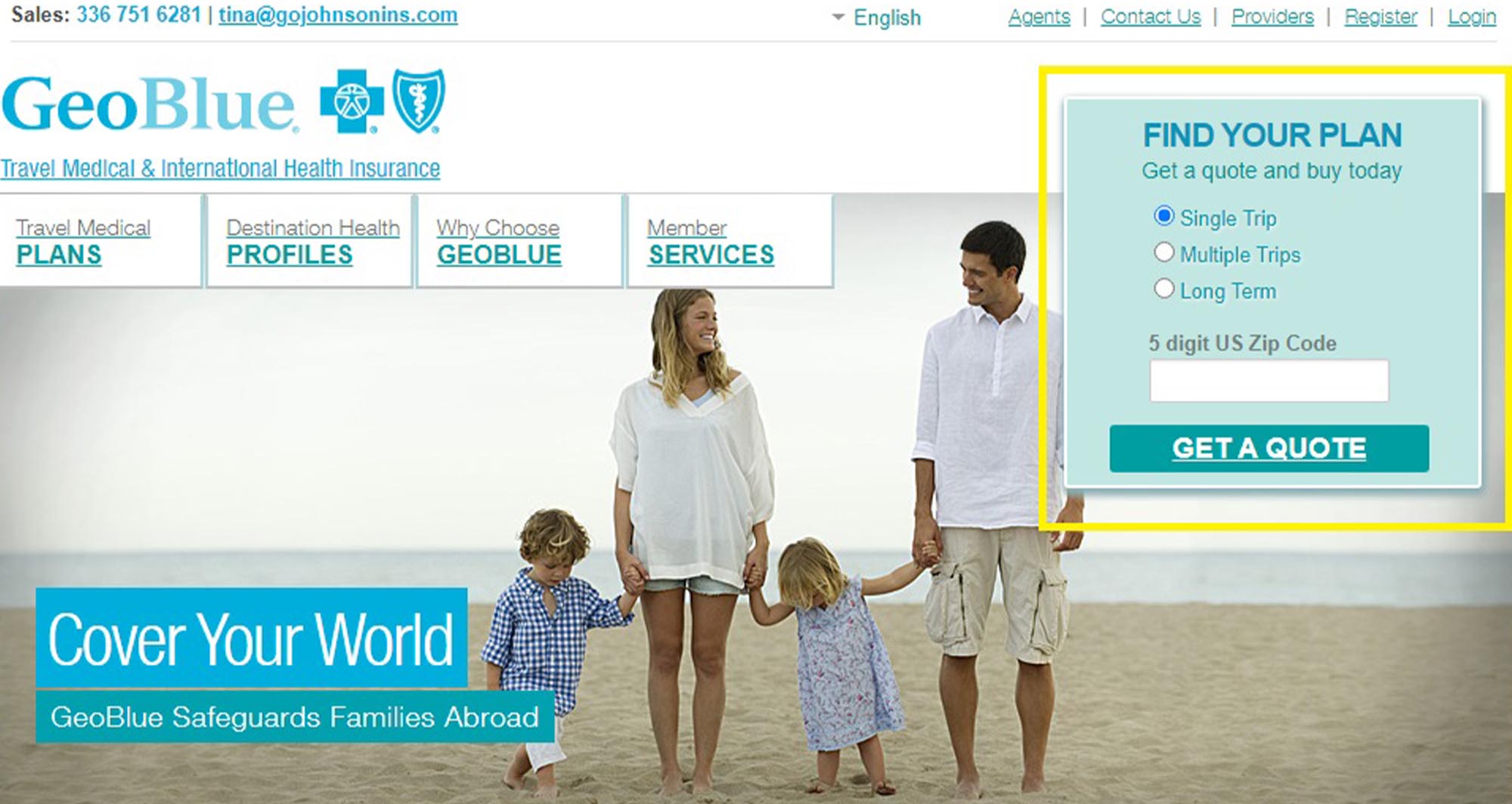 Introducing Travel Health Insurance - GeoBlue Get a Quote